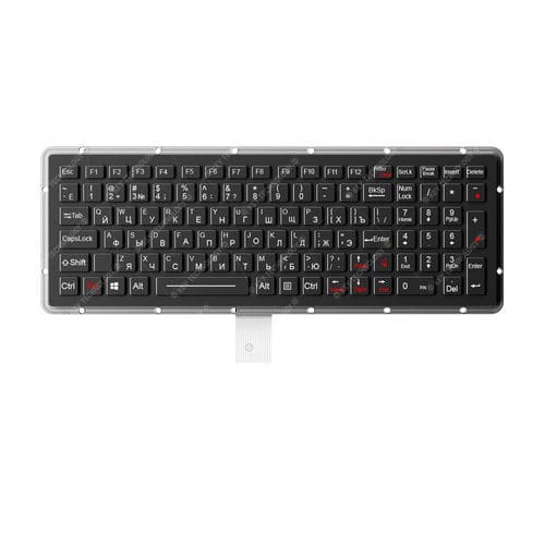 Встраиваемая клавиатура - K-TEK-M327KP-FN-BL-DM-DWP - Key Technology China Limited - с механическими клавишами / 101 клавиша / с клавишей Fn