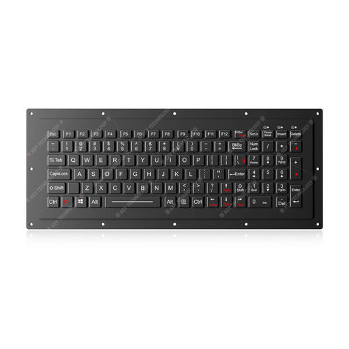 Встраиваемая клавиатура - K-TEK-M338-122KP-FN-BL-NV-151B-DWP - Key Technology China Limited - с механическими клавишами / 101 клавиша / для транспортной отрасли