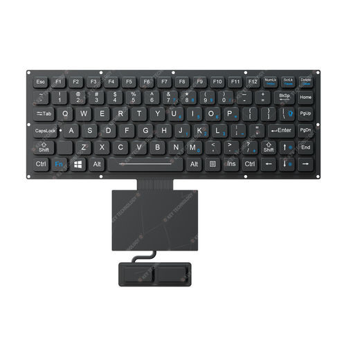Встраиваемая клавиатура - K-TEK-M280-FN-BL-FC-KC+TP85-DML+2K - Key Technology China Limited - с механическими клавишами / 2 клавиши мыши / 87 клавиш