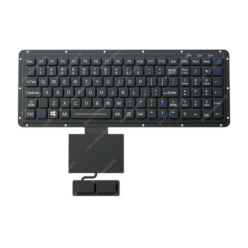 Встраиваемая клавиатура - K-TEK-M315KP-FN-BL-FC-KC+TP85-DML+2K - Key Technology China Limited - с механическими клавишами / 2 клавиши мыши / 102 клавиши
