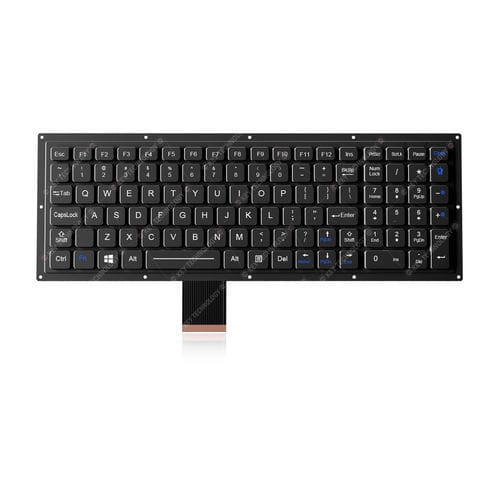 Встраиваемая клавиатура - K-TEK-M340KP-FN-BL-FC-KC-DM - Key Technology China Limited - с механическими клавишами / 102 клавиши / для транспортной отрасли