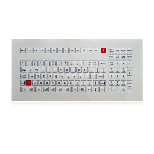 Встраиваемая клавиатура - K-TEK-D349KP-FN-SW - Key Technology China Limited - микропереключатель / с клавишей Fn / 103 клавиши