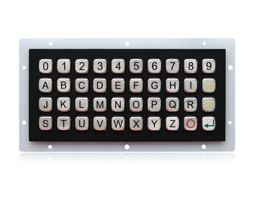 Цифровая клавиатура 40 клавиш - K-TEK-A191-BT-DWP - Key Technology China Limited - встраиваемая / из нержавеющей стали / из черного титана