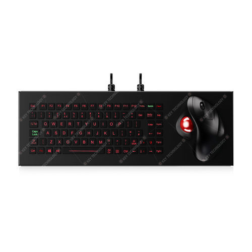 Клавиатура для письменного стола - K-TEK-M440-OTB-FN-BL-NV-151B-BT-DT-DWP - Key Technology China Limited - с механическими клавишами / 89 клавиш / с клавишей Fn