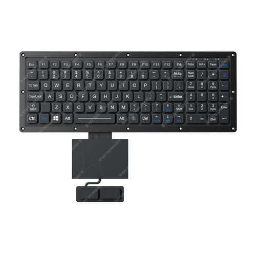 Встраиваемая клавиатура - K-TEK-M315KP-FN-BL-FC-KC-EP+TP85-DML+2K - Key Technology China Limited - с механическими клавишами / 2 клавиши мыши / 102 клавиши