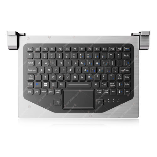 Клавиатура для письменного стола - K-TEK-M275TP-FN-BL-FC-KC-ML-SDT-AL - Key Technology China Limited - угольный контакт / 2 клавиши мыши / 92 клавиши