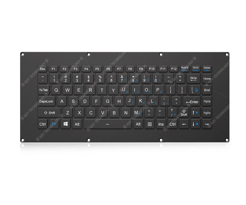 Встраиваемая клавиатура - K-TEK-V335-FN-BL-FC-SC-ML-DWP - Key Technology China Limited - с ножничными механизмом клавиш / 86 клавиш / для авиационно-космической промышленности