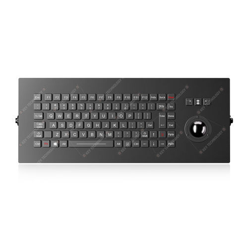 Клавиатура для письменного стола - K-TEK-M410-38-MTB-AVR-FN-BL-NV-151B-SDT - Key Technology China Limited - угольный контакт / 3 клавиши мыши / 91 клавиша