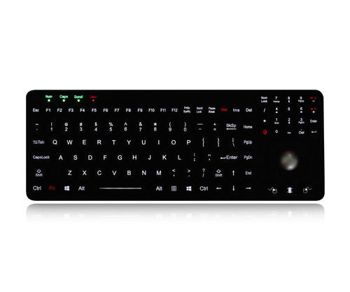 Встраиваемая клавиатура - K-TEK-M366-OTB-KP-FN-BL-OEM - Key Technology China Limited - с механическими клавишами / с клавишей Fn / 3 клавиши мыши