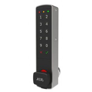 Электронный врезной замок - ELOCK PLUS VERTICAL - KEYA - кулачковый / с комбинацией