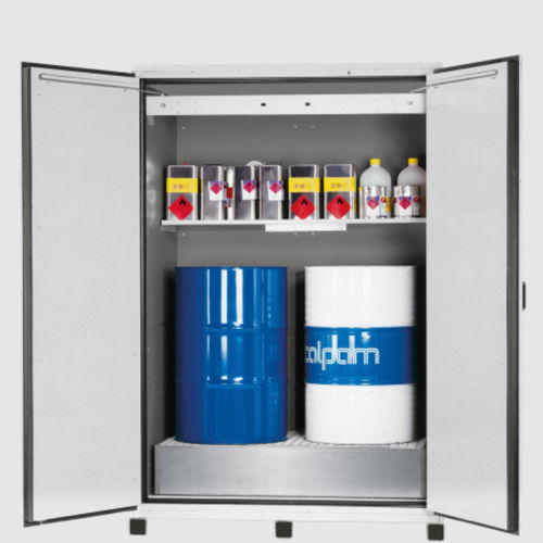 Шкаф для хранения - XL-LINE - asecos GmbH - для обеспечения безопасности / напольный / двойная дверь