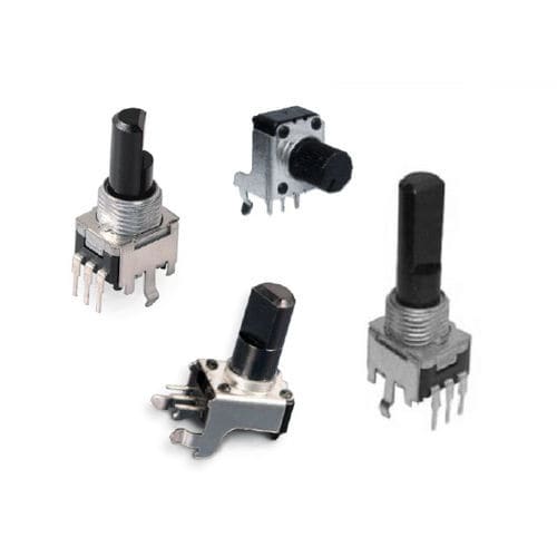 Поворотный потенциометр - 09VR series - CTS Electronic Corporation (Thailand), Ltd. - с ручным управлением / из карбона