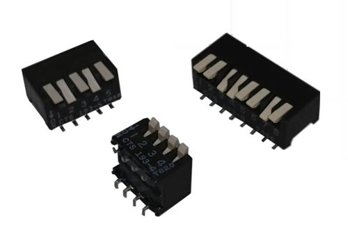 Переключатель DIP - 193 - CTS Electronic Corporation (Thailand), Ltd. - с направляющей / SPDT / SPST