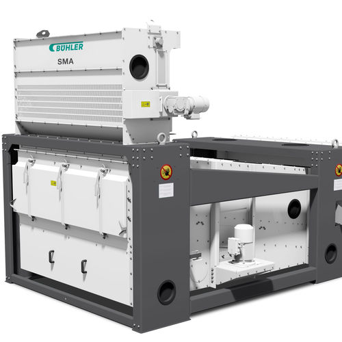 Грубое сито для пшеницы - SMA series - Bühler Group - стационарное / для сыпучих материалов / высокопроизводительное