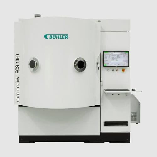 Антибликовый вакуумный испаритель - ECS 1350 - Bühler Group - рефлектор / для изготовления линз Rx