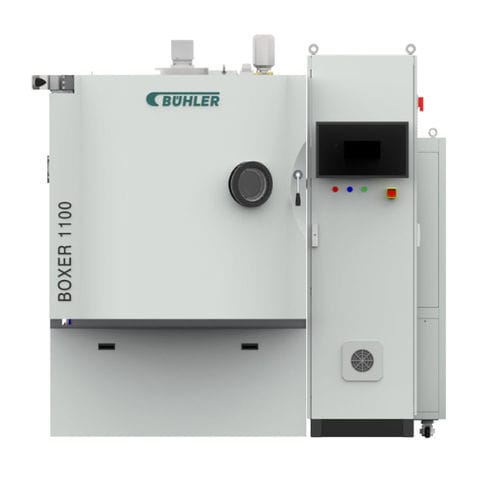 Антибликовый вакуумный испаритель - BOXER series - Bühler Group - рефлектор / для изготовления линз Rx