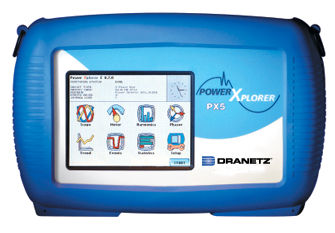 Анализатор для наблюдения - Power Xplorer PX5 - Dranetz - для электросети / мощности / переносной