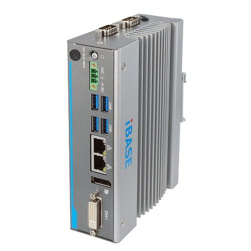 Встроенный ПК - AGS100 - IBASE TECHNOLOGY - на DIN-рейке / Intel® Atom x7-E3950 / Intel® Atom x5-E3930