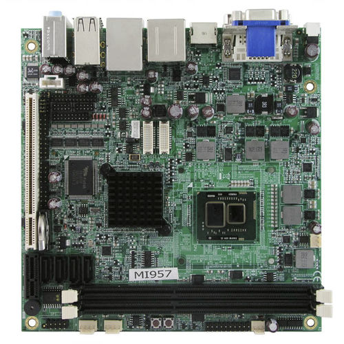 Материнская плата мини-ITX - MI957 - IBASE TECHNOLOGY - Intel® Core™ i series / Intel QM57 / DDR3