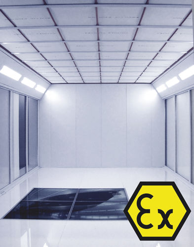 Светильник - EX series - C.C.E.A. Lighting - светодиодное / для чистого помещения / для лабораторий