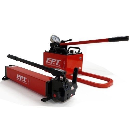 Двухскоростной гидравлический насос - PDSA DE  - FPT Fluid Power Technology - поршневый / ручной / из алюминия