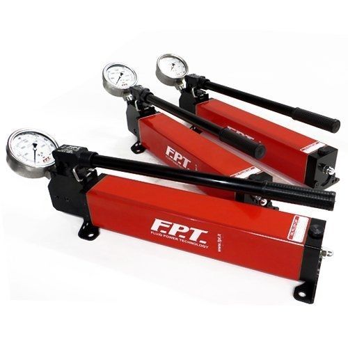 Поршневый гидравлический насос - PMS-PDS  - FPT Fluid Power Technology - ручной / из алюминия / двухскоростной
