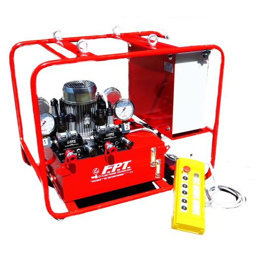 Гидравлический блок с электродвигателем - FPT SPLIT FLOW  - FPT Fluid Power Technology - для подъема / для стройки / высокое давление