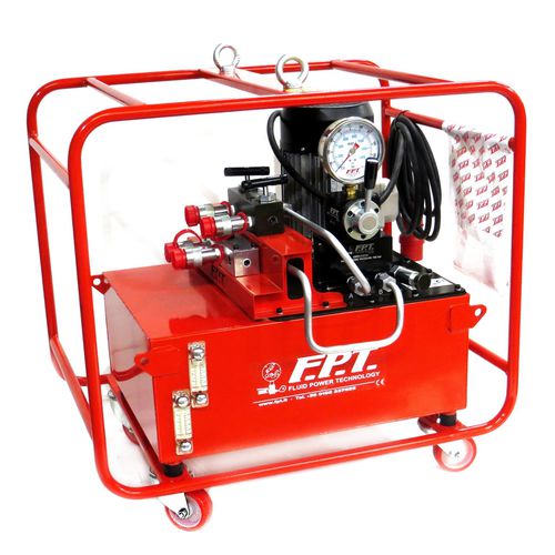 Переносной гидравлический насос - FPT series - FPT Fluid Power Technology - электрический / высокое давление / с высоким расходом