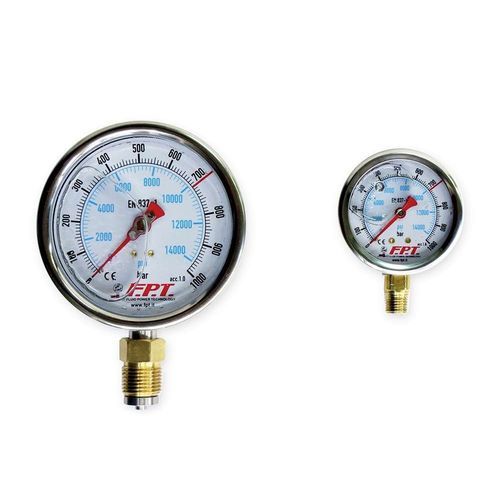 Манометр со шкалой - MD series - FPT Fluid Power Technology - резьбовой / G 1/2 / NPT 1/4