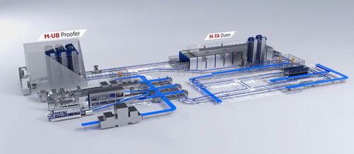 Готовое изделие для кондитерских изделий - MECAFLEX - Mecatherm S.A. - для многослойных продуктов / автоматизированная