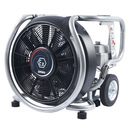 Вентилятор ATEX - ESX230 - LEADER - подвижный / с пропеллером / для циркуляции воздуха