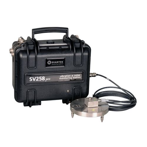 Станция мониторинга шума - SV 258 PRO - SVANTEK Sp. z o.o. - вибрации / на аккумуляторе
