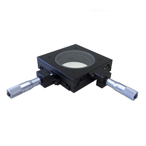 Координатный стол XY - 100-MS25-GAN - OPTO - с ручным управлением / 2 оси / с микрометрами