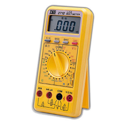 Цифровой мультиметр - TES-2712 - TES Electrical Electronic Corp. - переносной / 600 В / 20 A