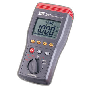 Тестер изоляции - TES-3660 - TES Electrical Electronic Corp. - напряжения / непрерывности / сопротивления изоляции