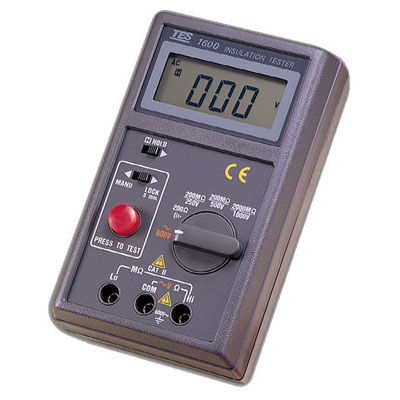 Тестер изоляции - TES-1600 - TES Electrical Electronic Corp. - напряжения / непрерывности / сопротивления изоляции