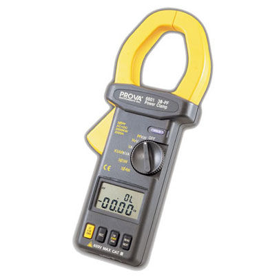 Цифровой мультиметр-зажим - PROVA-6601 - TES Electrical Electronic Corp. - переносной / 600 В / 2000 A