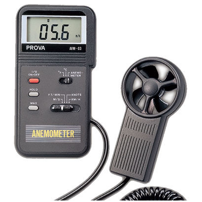 Термоанемометр винт - AVM-0 series - TES Electrical Electronic Corp. - переносной / цифровой / с питанием от аккумулятора