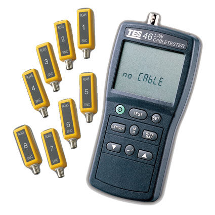 Кабельный тестер - TES-46 - TES Electrical Electronic Corp. - для аппаратуры / переносной / цифровой