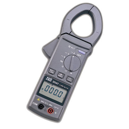 Мультиметр-зажим с линейным индикатором - TES-3040H - TES Electrical Electronic Corp. - переносной / 600 В / 1000 A