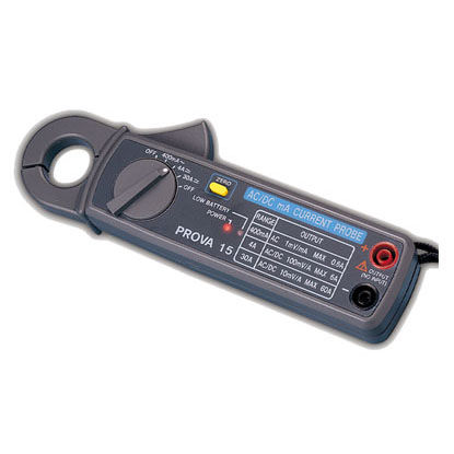 Токоприемник с зажимом - PROVA-15 - TES Electrical Electronic Corp. - магниторезистивный / AC / DC