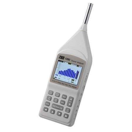 Шумомер анализатор - TES-1358C - TES Electrical Electronic Corp. - класс 2 / USB / в режиме реального времени