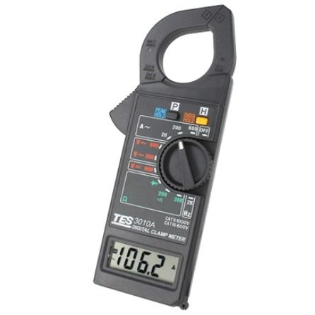 Цифровой мультиметр-зажим - TES-3010A - TES Electrical Electronic Corp. - переносной / 1000 В / 600 A