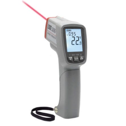 Инфракрасный термометр - TES-3260 - TES Electrical Electronic Corp. - с дисплеем LCD / °C / °F