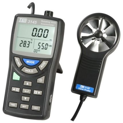 Анемометр винт - TES-314 series - TES Electrical Electronic Corp. - цифровой / переносной / USB