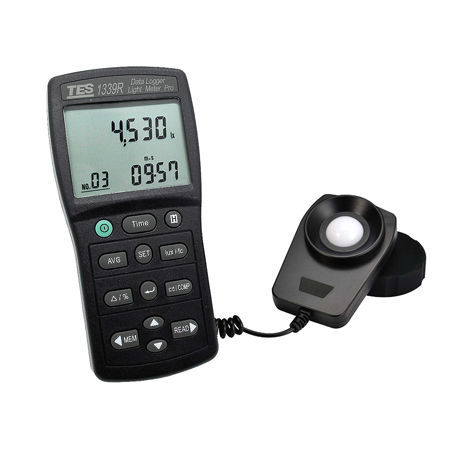 Цифровой люксметр - TES-1339R - TES Electrical Electronic Corp. - с регистратором данных / высокоскоростной