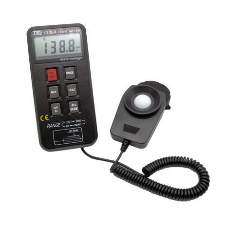 Цифровой люксметр - TES-1336A - TES Electrical Electronic Corp. - с регистратором данных / USB