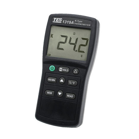 Термометр с термопарой - TES-1319A - TES Electrical Electronic Corp. - цифровой / °C / °F