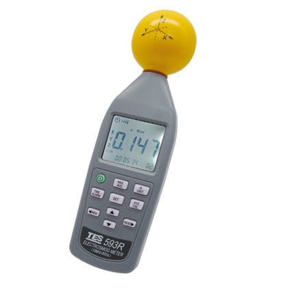 Прибор для измерения пер. тока - TES-593R - TES Electrical Electronic Corp. - электромагнитного поля / электрического поля / цифровой