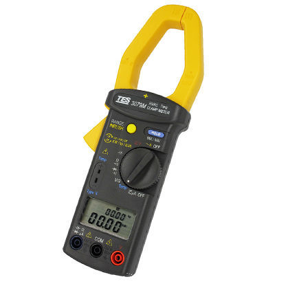 Цифровой мультиметр-зажим - TES-3079M - TES Electrical Electronic Corp. - переносной / 600 В / 1000 A